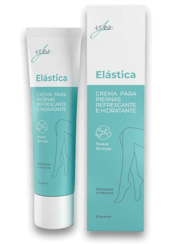 Crema Elástica para piernas de LTANIS, tubo y caja de 50 gramos